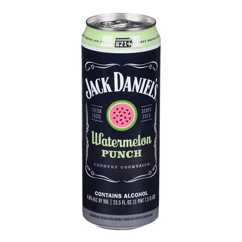 Jack Daniel's Watermelon Punch Country Cocktail - Shop Beer & Wine at H-E-B