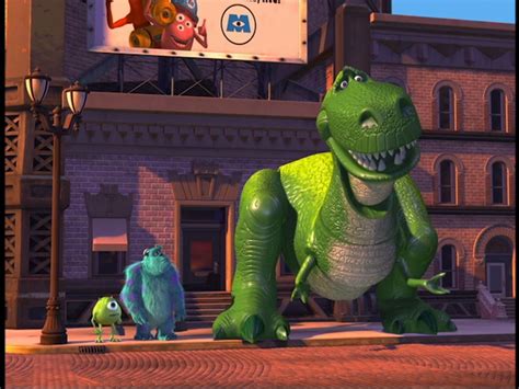 Toy Story Rex Cameo In Monsters Inc by dlee1293847 on DeviantArt