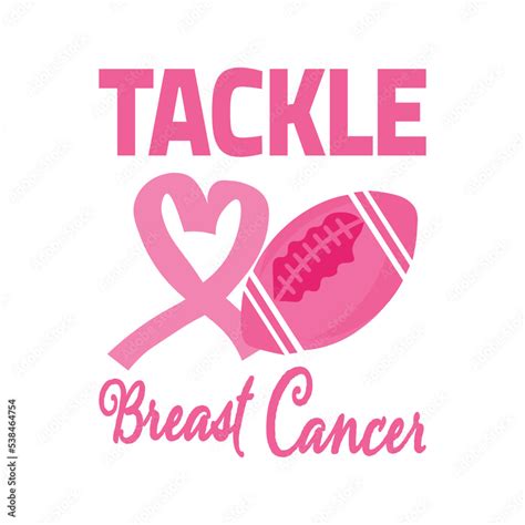 tackle breast cancer, cancer fight svg, football sport cancer svg png ...