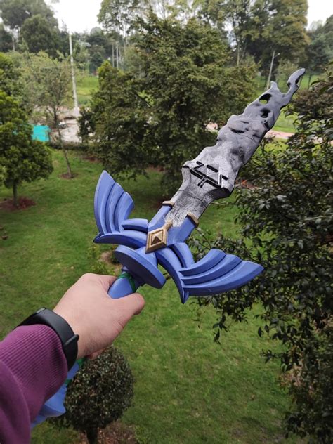 Done with another Master Sword : r/cosplayprops