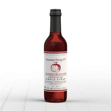 Pomegranate ‘Grenadine’ Syrup with Real Pomegranate Juice – Sonoma ...