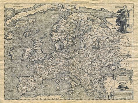 Old maps of europe