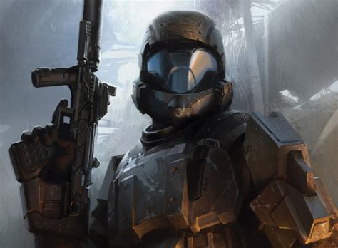 «halo 3 odst the rookie» 1080P, 2k, 4k Full HD Wallpapers, Backgrounds Free Download | Wallpaper ...