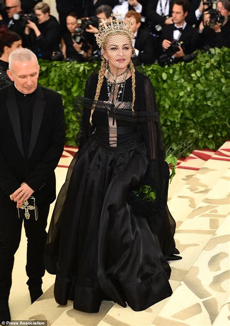 Madonna stuns Met Gala audience with performance of... | Daily Mail Online