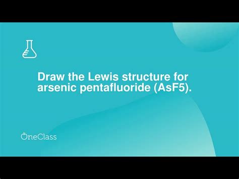 Arsenic Pentafluoride Lewis Structure