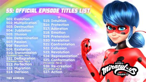 Miraculous Ladybug Season 5 Confirms All Episode Titles! When Will It ...