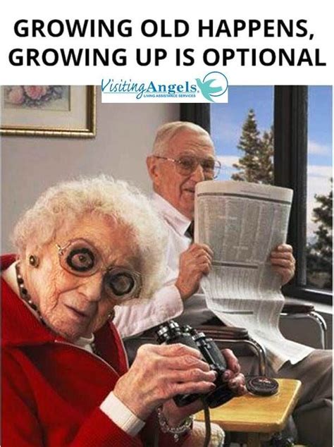 Growing up is optional | Funny old people, Funny pictures, Bones funny