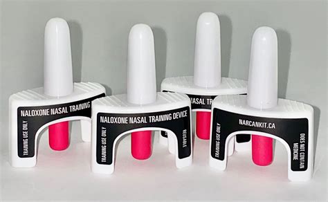 Buy Naloxone Nasal Training Device, Sold in Packs of 4, for use in First aid Instruction of ...