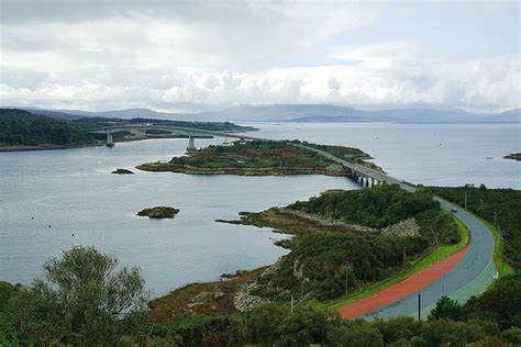 Zdjęcia: Wzgórze Plock, Kyle of Lochalsh, Skye Bridge, SZKOCJA