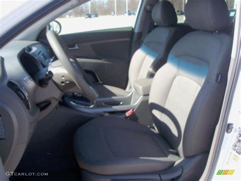 Alpine Gray Interior 2011 Kia Sportage LX Photo #47124693 | GTCarLot.com