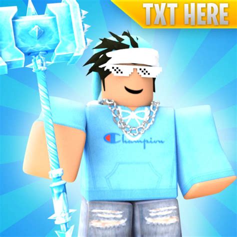 Make a roblox profile picture and social media banner by Fridayblox | Fiverr