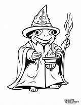 Wizard Coloring Pages Free Printable PDFs  Invite Creativity sketch template