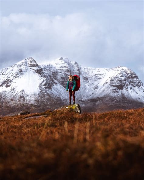 Hiking in Scotland - From Shenavall Bothy in Scottish Highlands ...