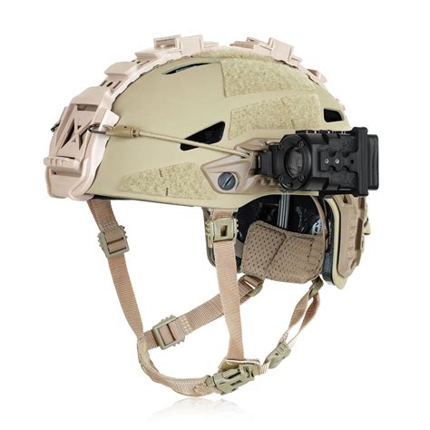 Rugged Military Camera - Helmet Mount 4K Star-Light, Low Bandwidth.