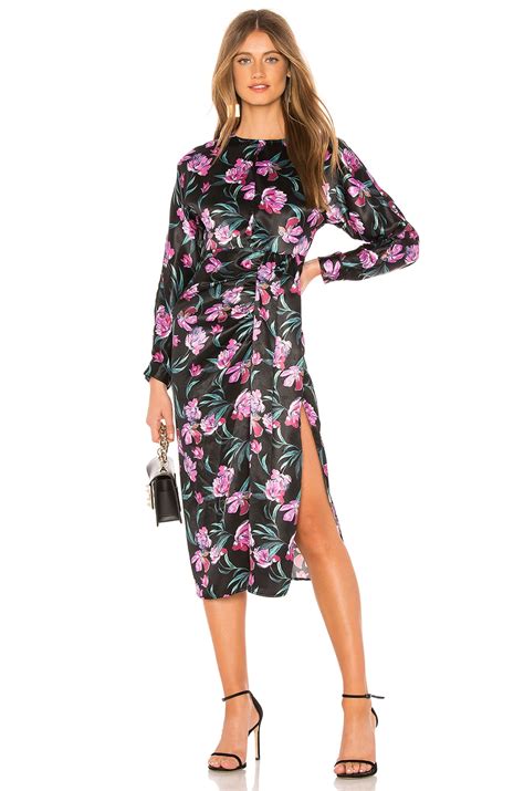 L'Academie The Valentine Midi Dress in Multi | REVOLVE