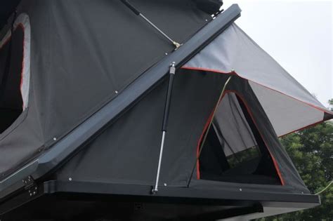 Aluminum Hard Shell Z Shaped Pop Up Roof Top Tent Camper