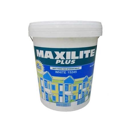 AkzoNobel Maxilite Plus Emulsion Paint 15245 White 7L