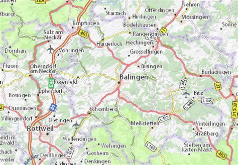 MICHELIN Balingen map - ViaMichelin