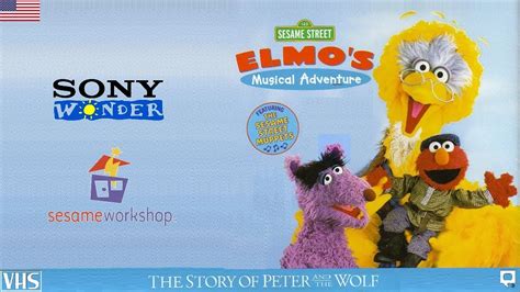 Sesame Street: Elmo's Musical Adventure—The Story of Peter & The Wolf VHS (01-09-01) (USA) - YouTube