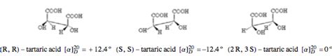 Optical Activity of Tartaric Acid Stereoisomers - Wolfram Demonstrations Project