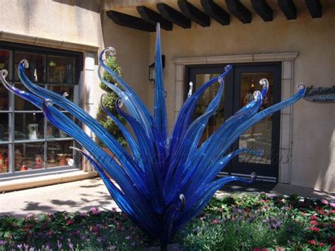 Blue Agave Glass Sculpture at Tlaquepaque in by Shutterscape, $7.00 | Contemporary glass art ...