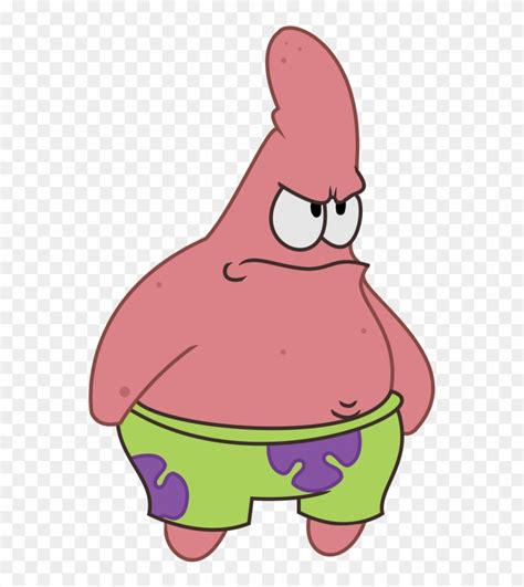 I Am Angry So I Made An Angry Patrick - Patrick Star Meme Png ...