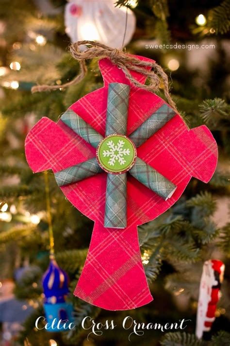 Celtic Cross Paper Ornament - Sweet Cs Designs
