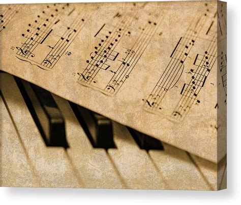 Piano Sheet Music Photography