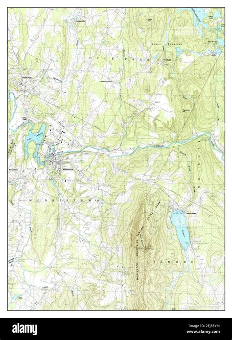 Morrisville, Vermont, map 1986, 1:24000, United States of America by ...