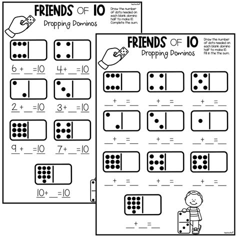 Free friends of ten worksheet, Download Free friends of ten worksheet png images, Free ...