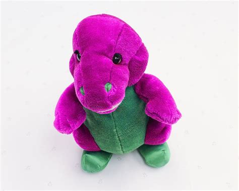 Vintage Barney Dinosaur Toy, Purple Dinosaur Plush Toy for Child, 90s Toy for Kid, Childrens Toy ...