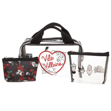 Disney Villains Makeup Bags Disney Travel Bags Disney Villains Gift - Disney Villains Bags ...