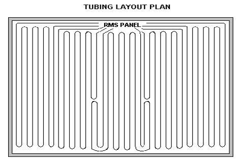 Pex Tubing Layout - Radiant Floor Heat