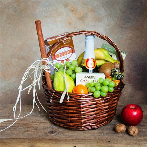 Fruit, Cheese, Crackers and Chocolate Gift Basket Vancouver, GVRD B.C.