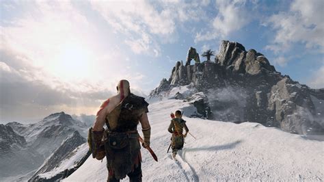 2560x1080 4k God Of War 4 Kratos And Atreus 2018 2560x1080 Resolution ...