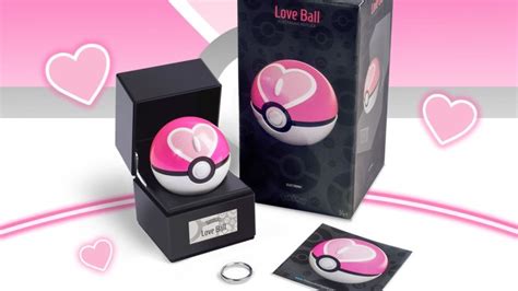 Pokemon Love Ball Poke Ball Replica Appears Ahead of Valentine’s Day