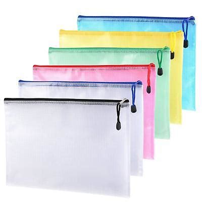 A4 Plastic Wallet Document Wallets A4 Zip Lock Bags Plastic Pockets ...