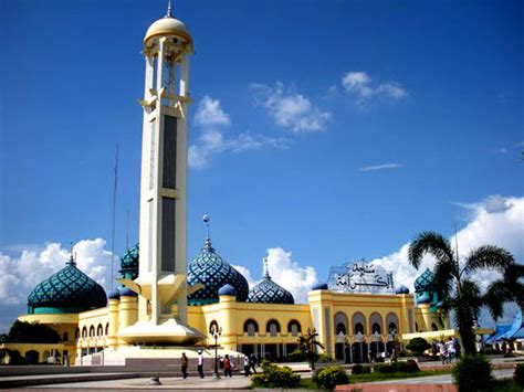 Al-Karomah Grand Mosque in Martapura City, Banjar Regency - Indonesia