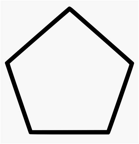 Polygon - Pentagon Shape Transparent, HD Png Download - kindpng