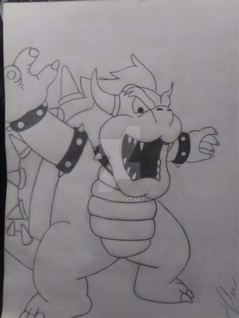 Fan Art: Bowser (complete) by WityG on DeviantArt