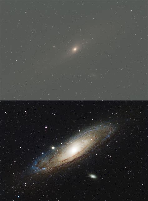 Andromeda Through 8 Inch Telescope | Telescopic Tube