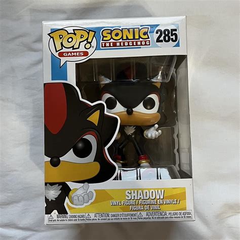 Sonic The Hedgehog Shadow Funko Pop 🖤 box is in... - Depop