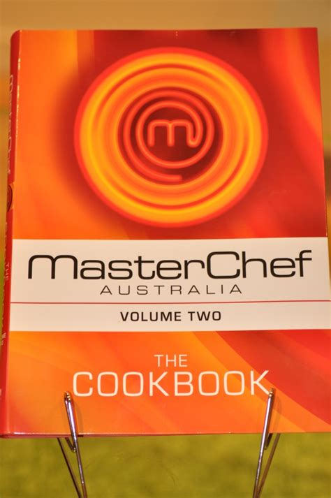 Cookbook Review : Masterchef Australia – Volume Two – The Cookbook