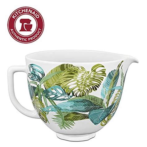 KitchenAid Ceramic Bowl 5-Quart Mixer- Tropical Floral — Deals from SaveaLoonie!