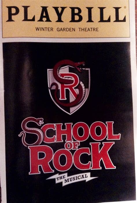 School of Rock, The Musical – Broadwayreviewblog