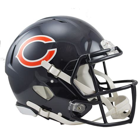 Chicago Bears Riddell Full Size Authentic Speed Helmet