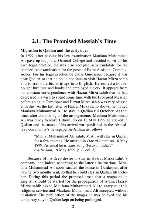 A Mighty Striving - Biography of Maulana Muhammad Ali