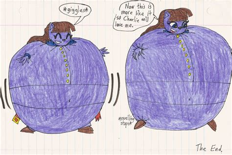 Violet Beauregarde's Blueberry Inflation final 4 by BerryViolet on DeviantArt