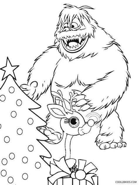 Printable Rudolph Coloring Pages For Kids | Cool2bKids