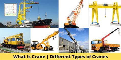 Types Of Crane Machine